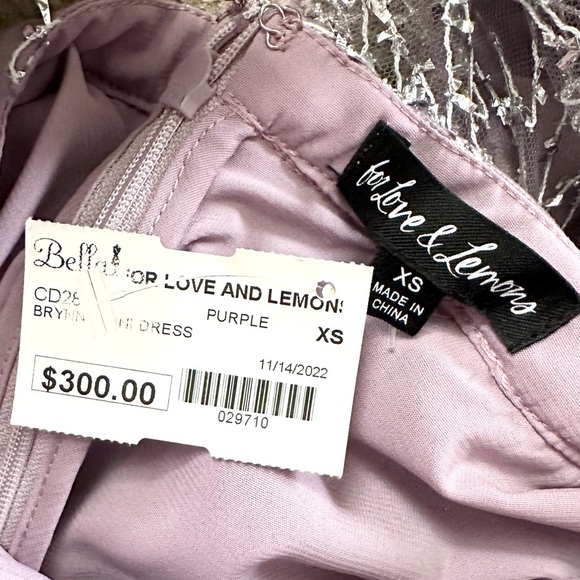 For Love & Lemons Brynne Mini Dress - Picture 14 of 15